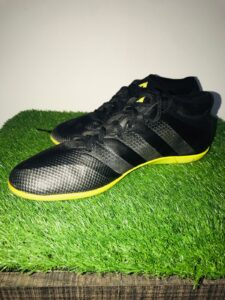 ADIDAS ACE 16.3-BLACK AND SOLAR YELLOW-UK10.5